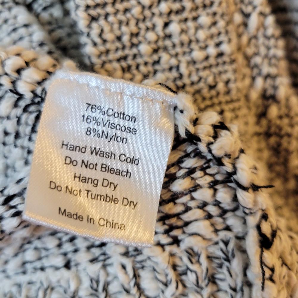 Mod Ref Cream Texture Knit Wrap Cardigan - Picture 12 of 16